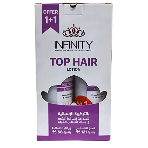 1+1 Infinity Top Hair Lotion for Hair Loss treatment | 120ml