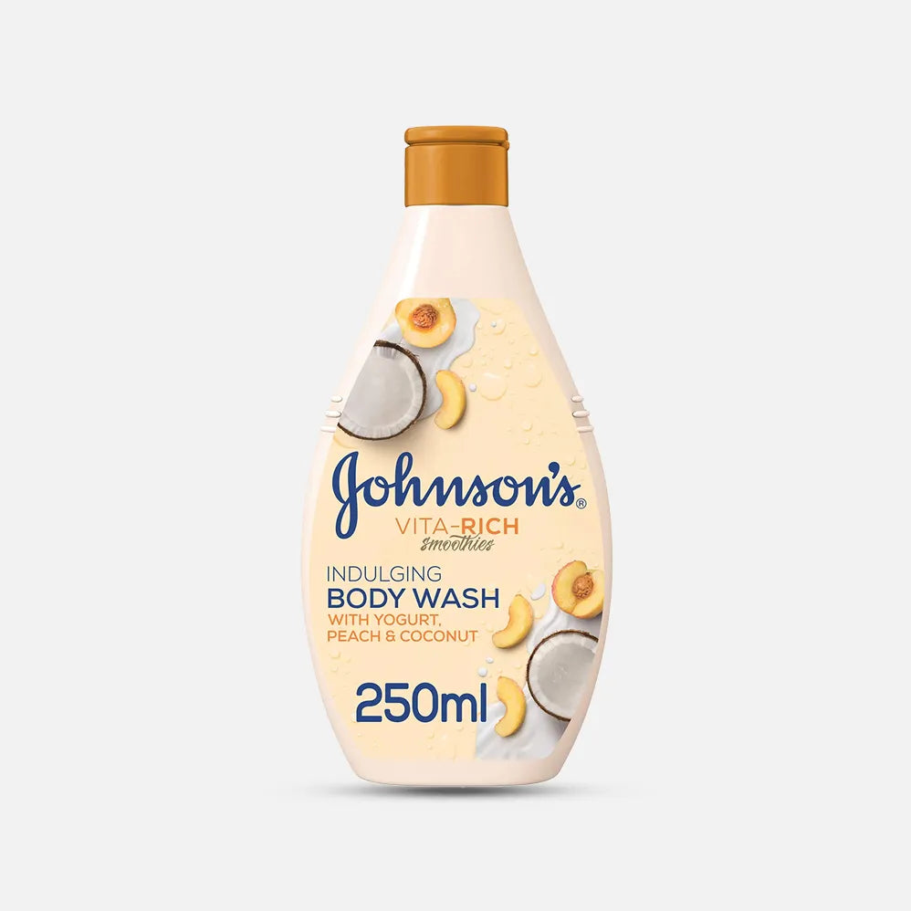 Johnson | Body Wash Vita Rich Smoothies with Yogurt Peach & Coconut | 250ml