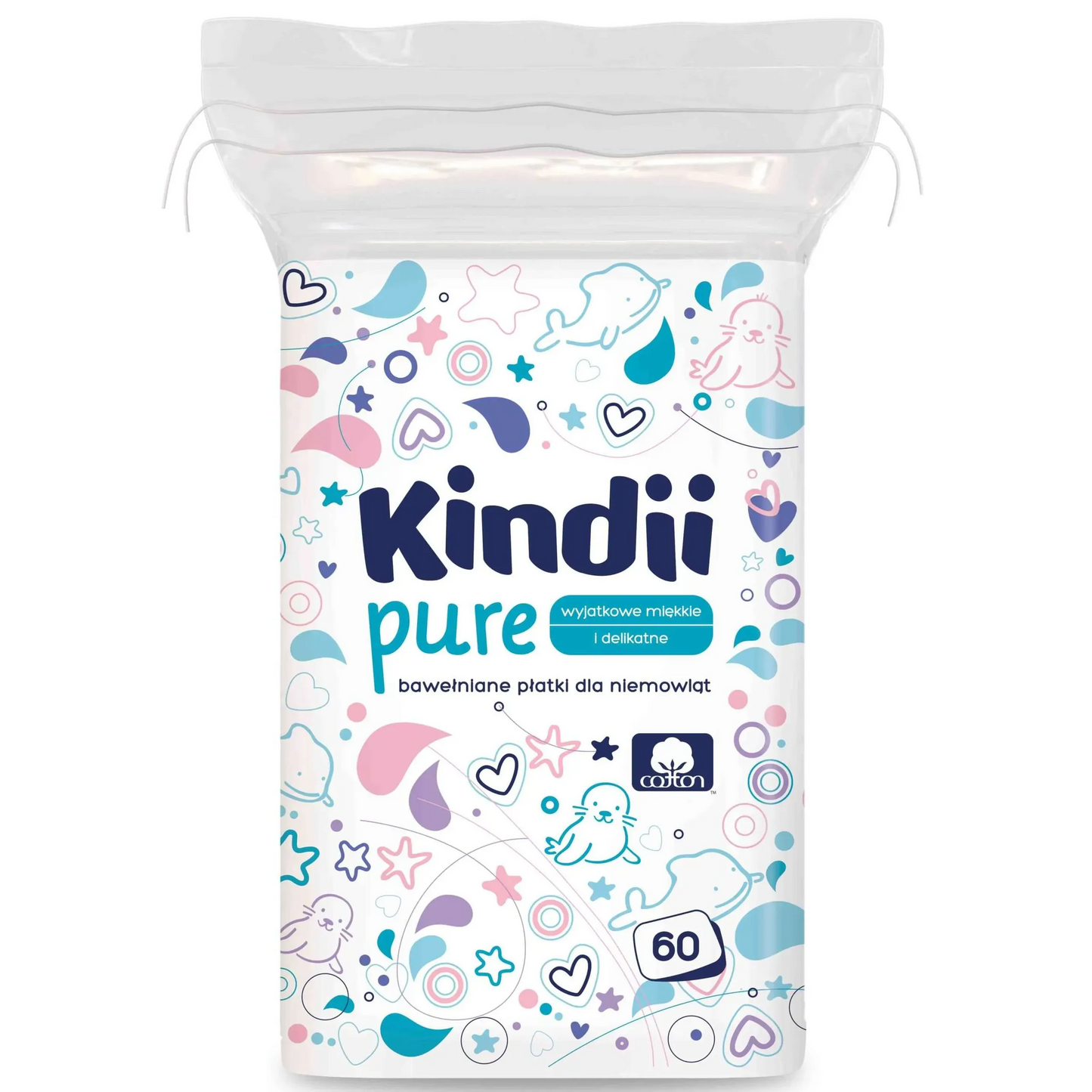 Kindii | Baby Pads for Sensitive Skin | 60 Pcs