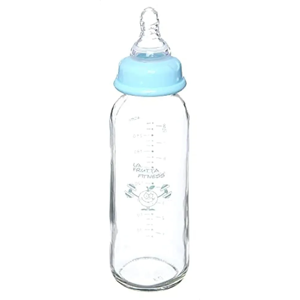 La Frutta | Glass Feeding Bottle with Handle 0+ Months | 240ml
