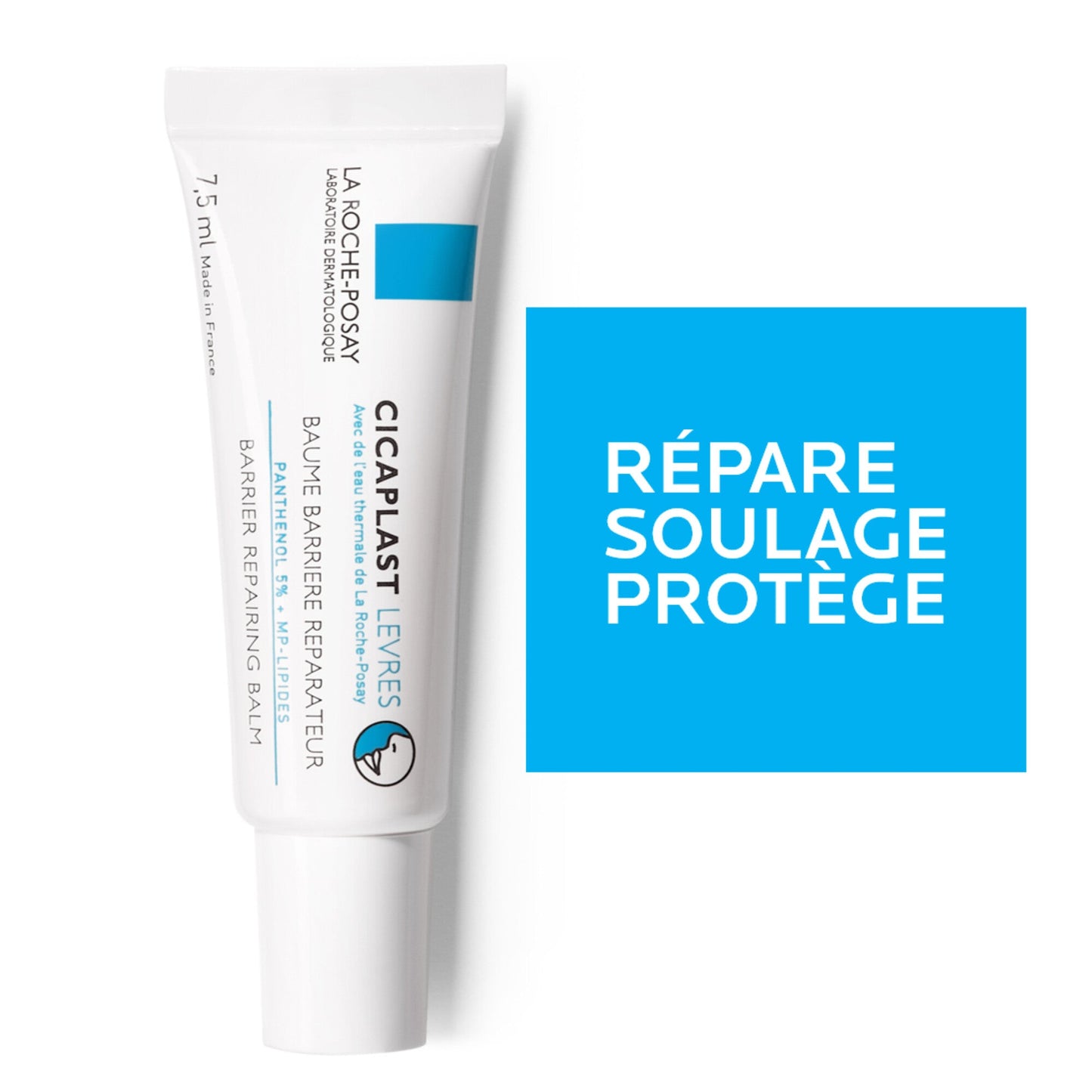 La Roche-Posay Cicaplast Lips 7.5ml repairs soothes and protects