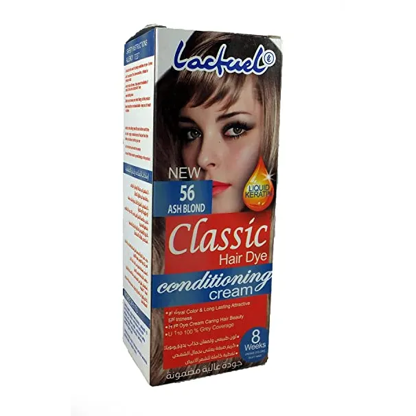 lactuel | classic hair dye ash blond 56 | 110ml