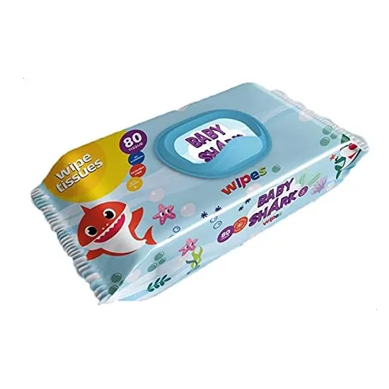 Baby Shark | Baby Sanitizing Wipes | 80Pcs
