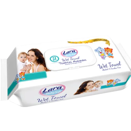 Lara | Baby's Soft Premium Wet Wipes | 72 Wipes