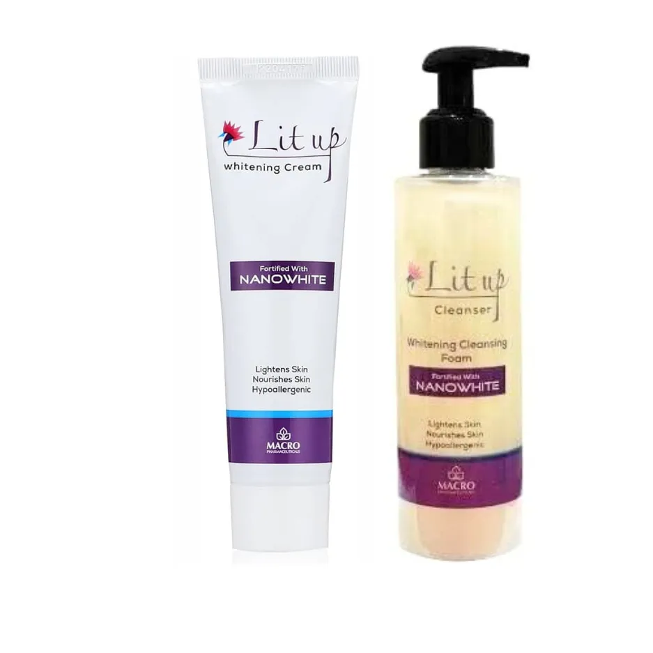 Lit up | Cleanser + Cream