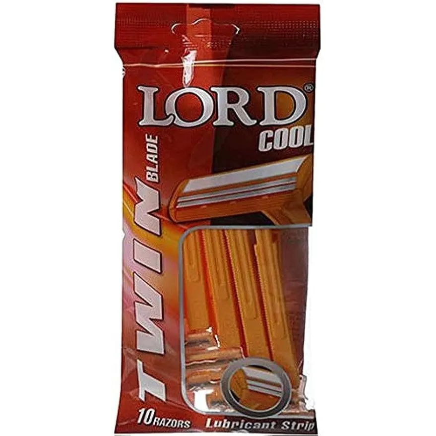 Lord Cool | Set Of 10 Disposable Razors Twin Blade