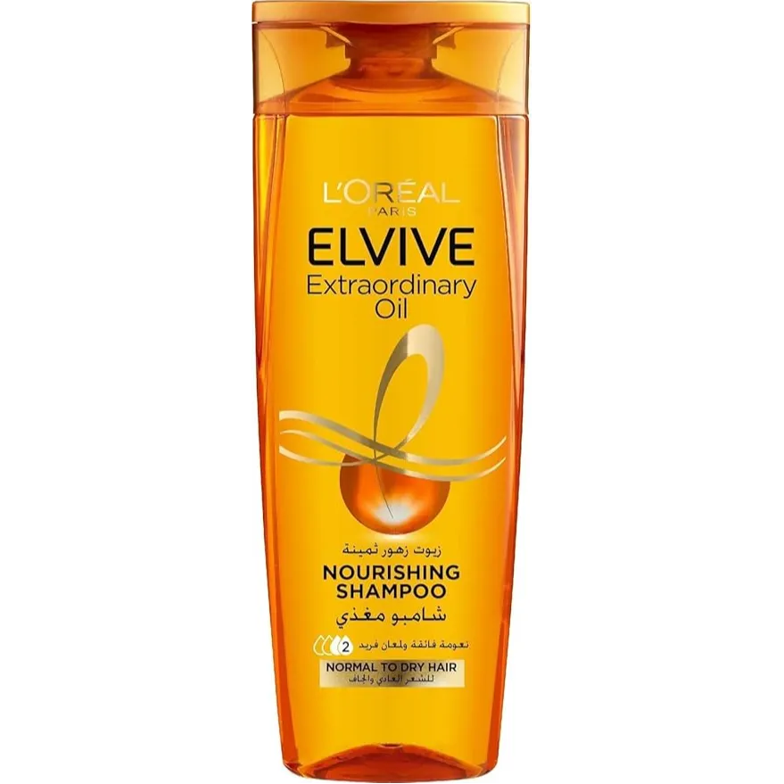 L’Oréal Paris | Elvive Extraordinary Oil Nourishing Shampoo for Dry Hair | 600ml | 20% Off)