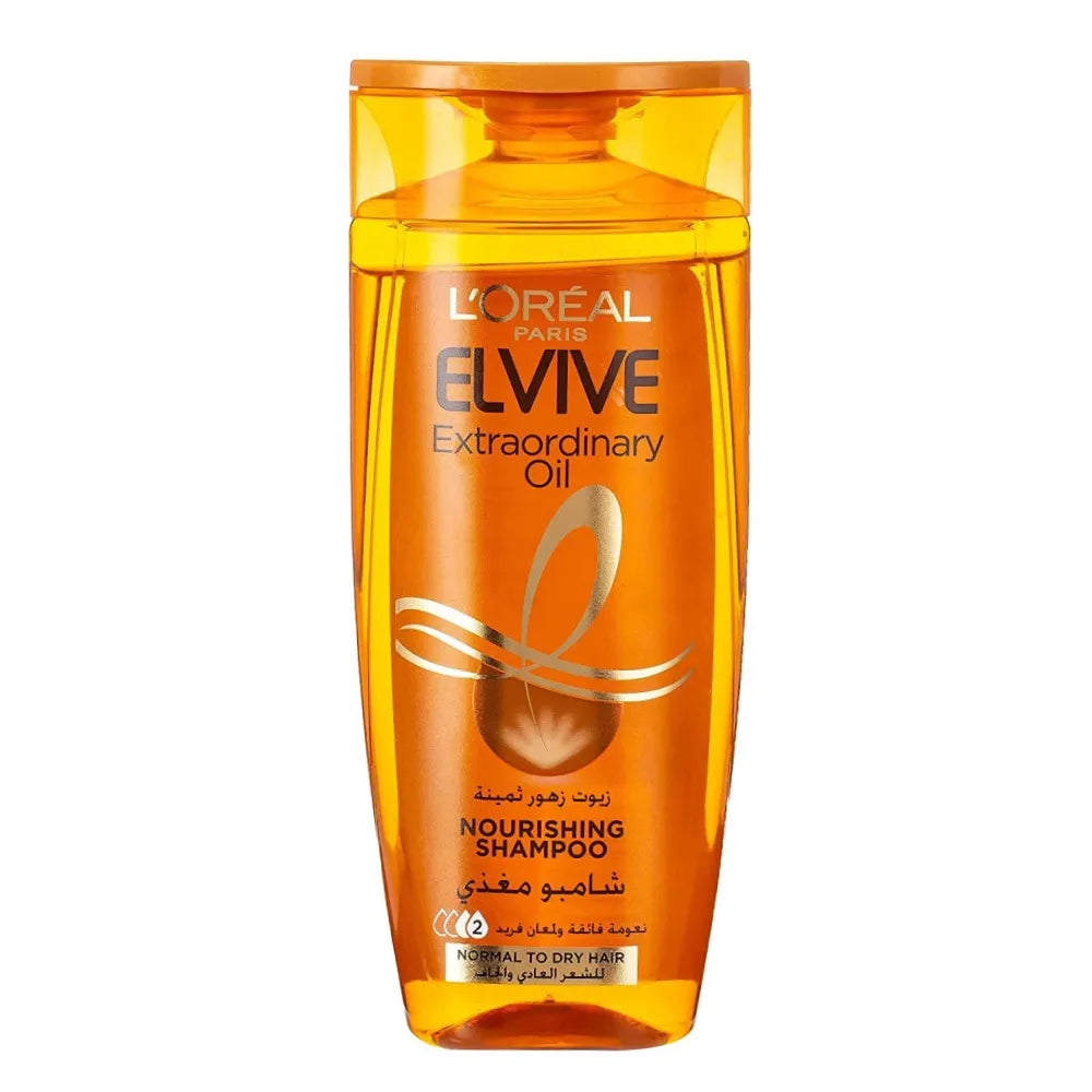 L'Oreal Paris | Elvive Nourishing Shampoo for Normal to Dry Hair | 200ml | 20% Off