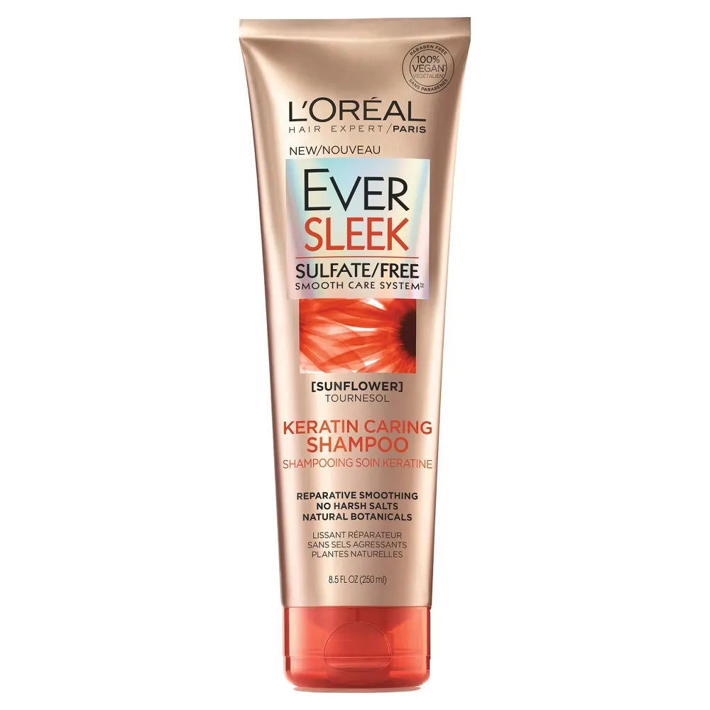 L'Oreal Paris | EverSleek Sulfate Free Keratin Caring Shampoo | 250ml