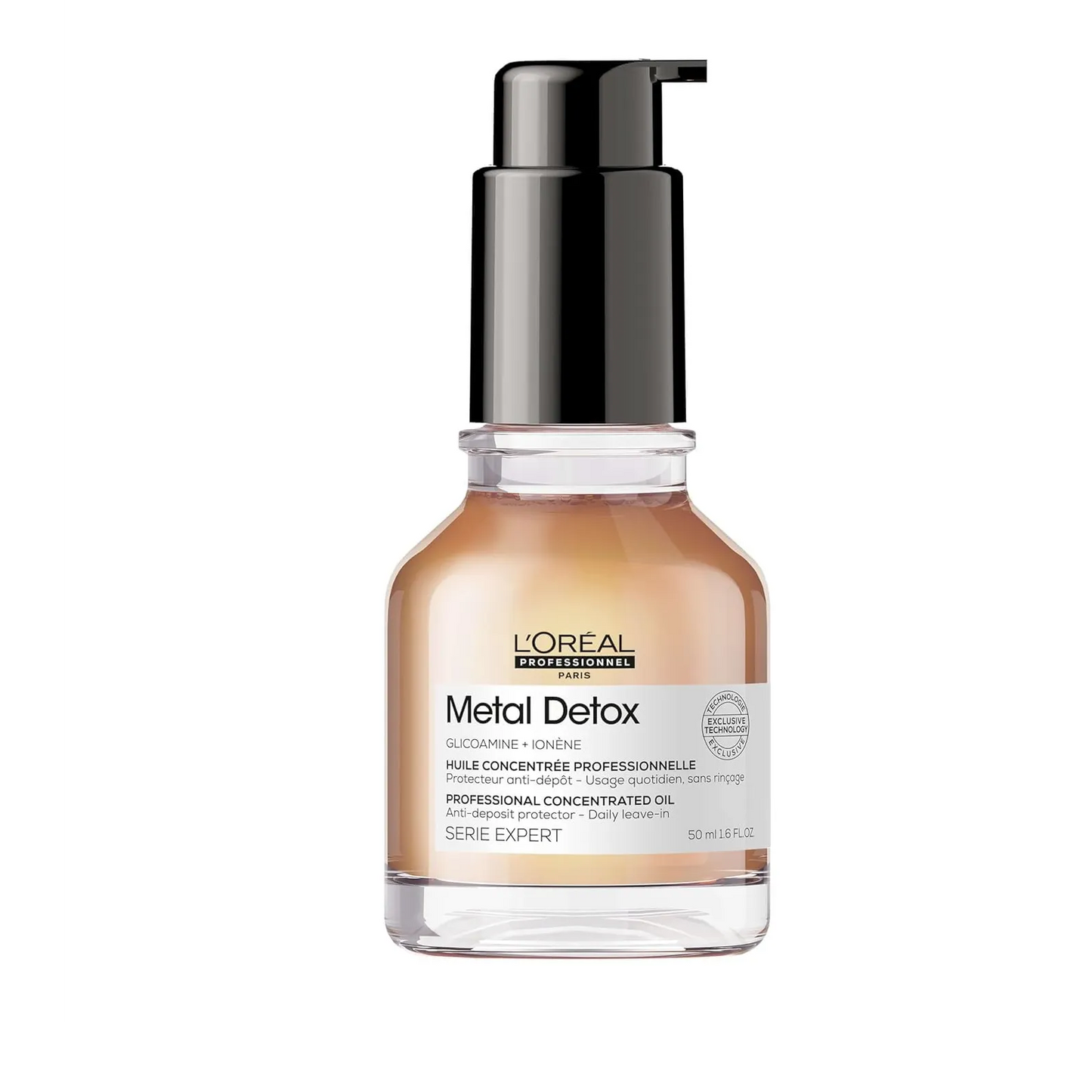 L'Oreal | Metal Detox Anti-Deposit Protector Concentrated Hair Oil with Glicoamine & Ionene | 50ml