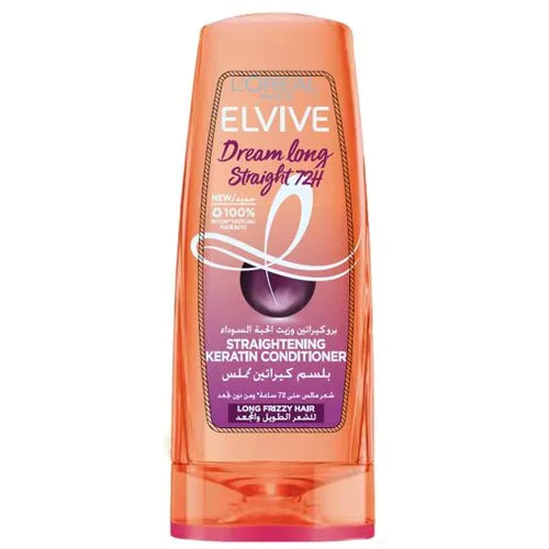 L'Oreal Paris | Elvive Straightening Keratin Conditioner for Long and Frizzy Hair | 360ml
