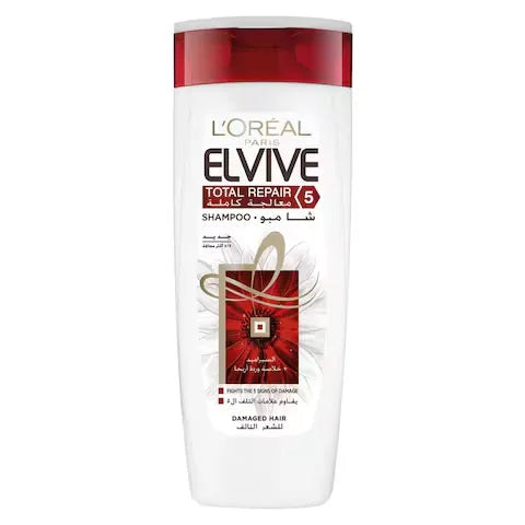 L'Oreal Paris | Elvive Total Repair 5 Shampoo for Damaged Hair | 400Ml