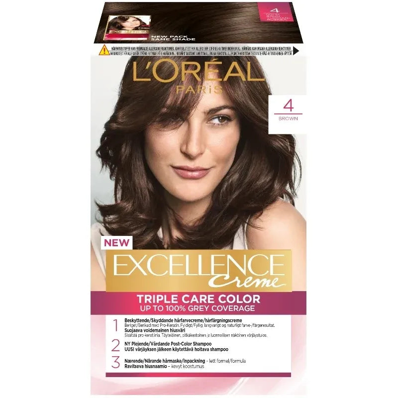 LOreal Paris | Excellence Color No 4.0 Brown | 15% Off