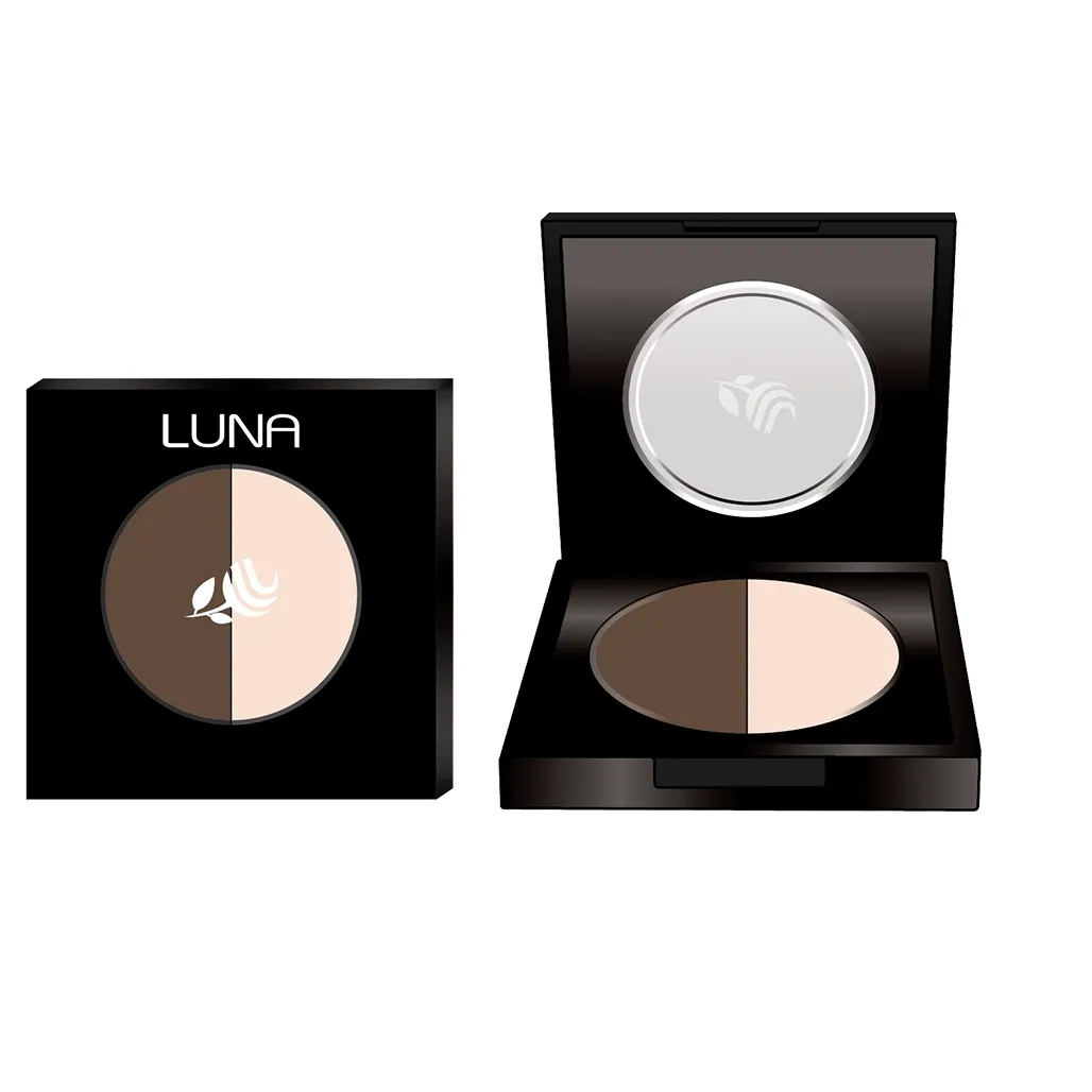 Luna | 3D Eye Brow Powder Make up Brown No. 3