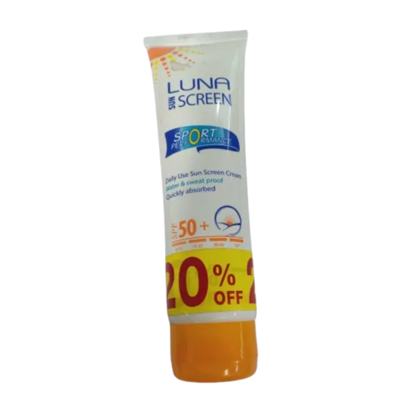 Luna | Sun Screen SPF 50 Cream | 130ml | 20% Off