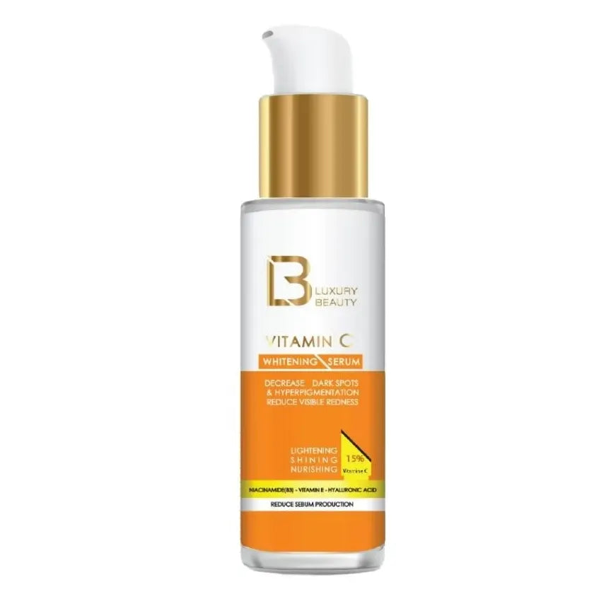 Luxury Beauty | Lightening, Nourishing & Shine Enhancing Face Serum with Vitamin C | 40ml