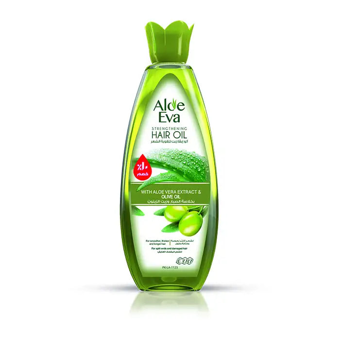 Aloe Eva Strengthening Hair Oil With Aloe Vera & Olive Oil 255 Ml ( Special Offer 10 % )