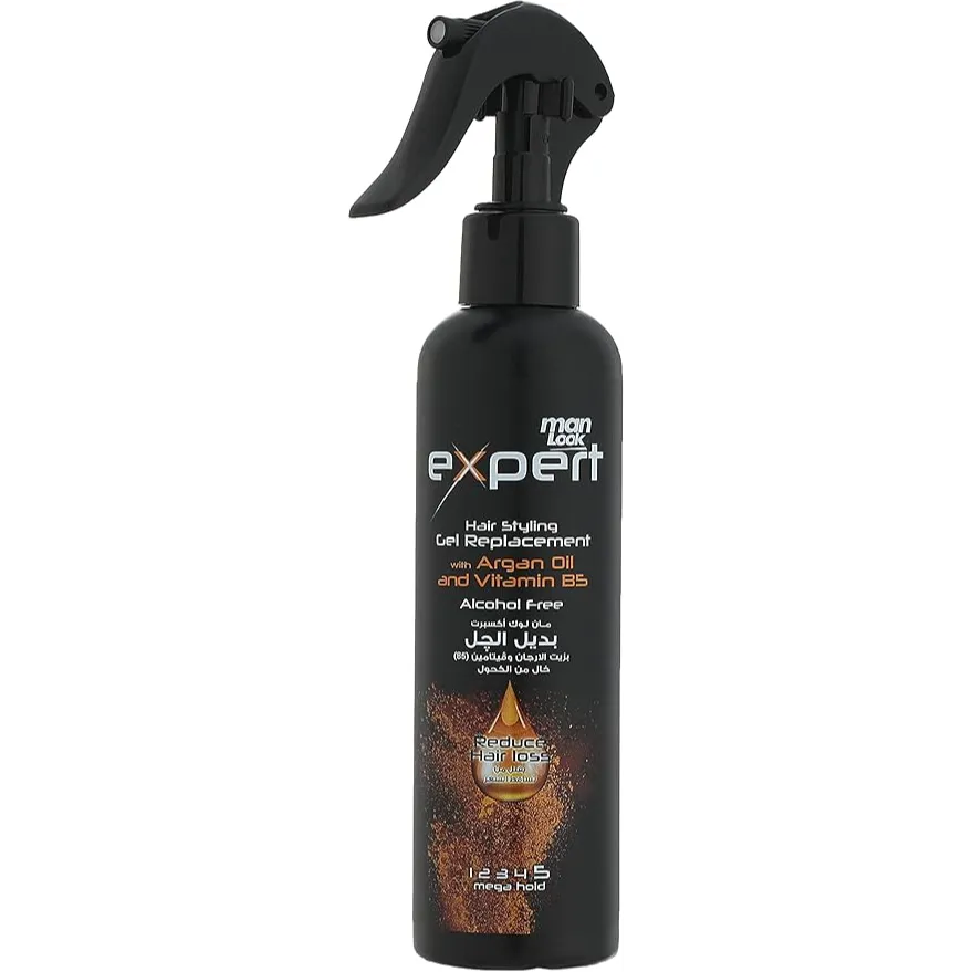 Man Look | Expert Hair Styling Gel Replacement with Argan Oil and Vitamin B5 | 180ml