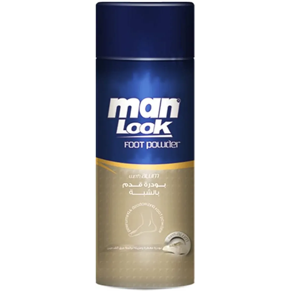 Man Look | Foot Powder with Alum | 50gm