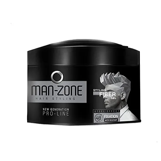 Man Zone | Steel Effect Hair Gel | 125ml