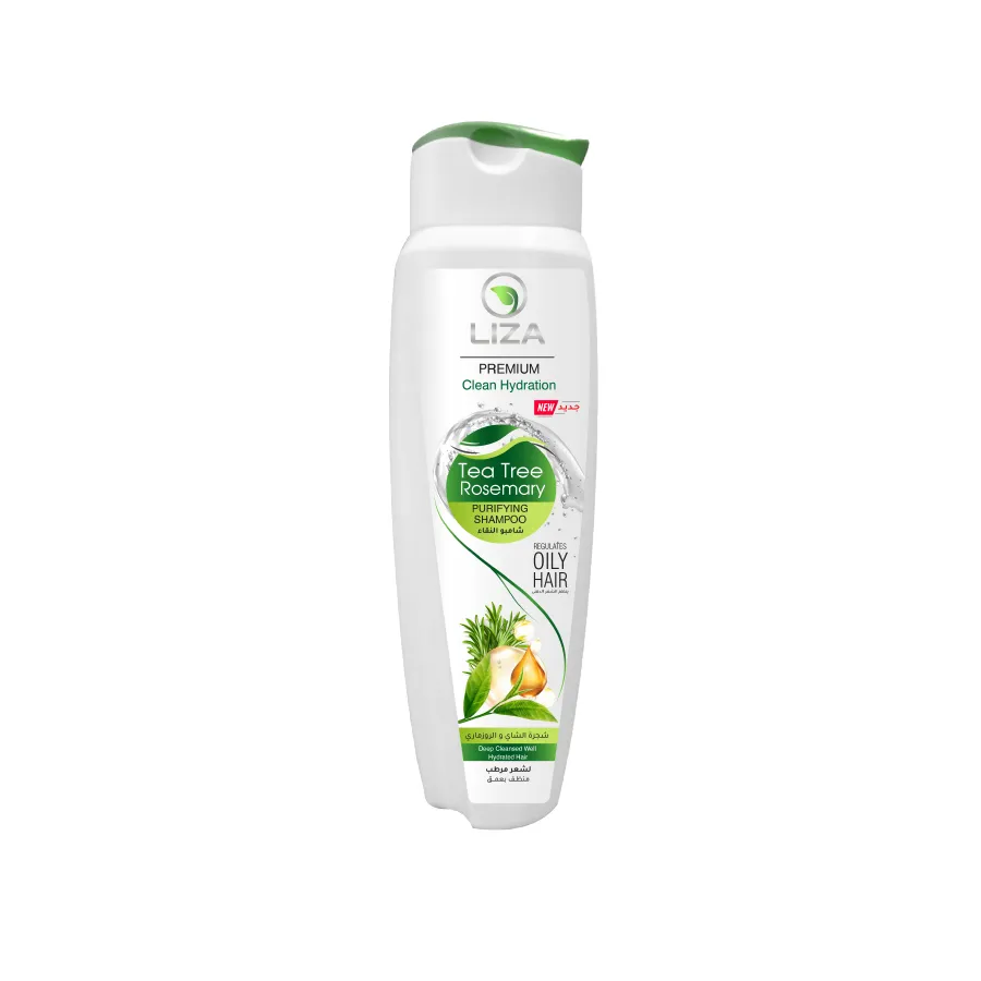 Mash Premiere | Liza Premium Purifying Shampoo Tea Tree oil & Rosemary | 600ml