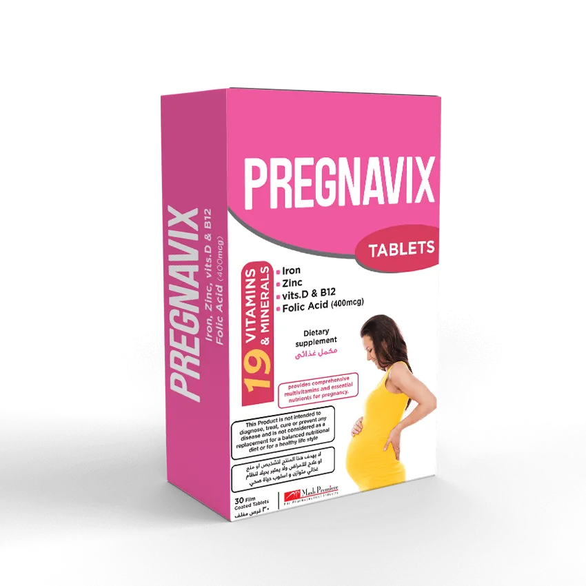 Mash Premiere | Pregnavix Supplement for Pregnant | 30 Tabs