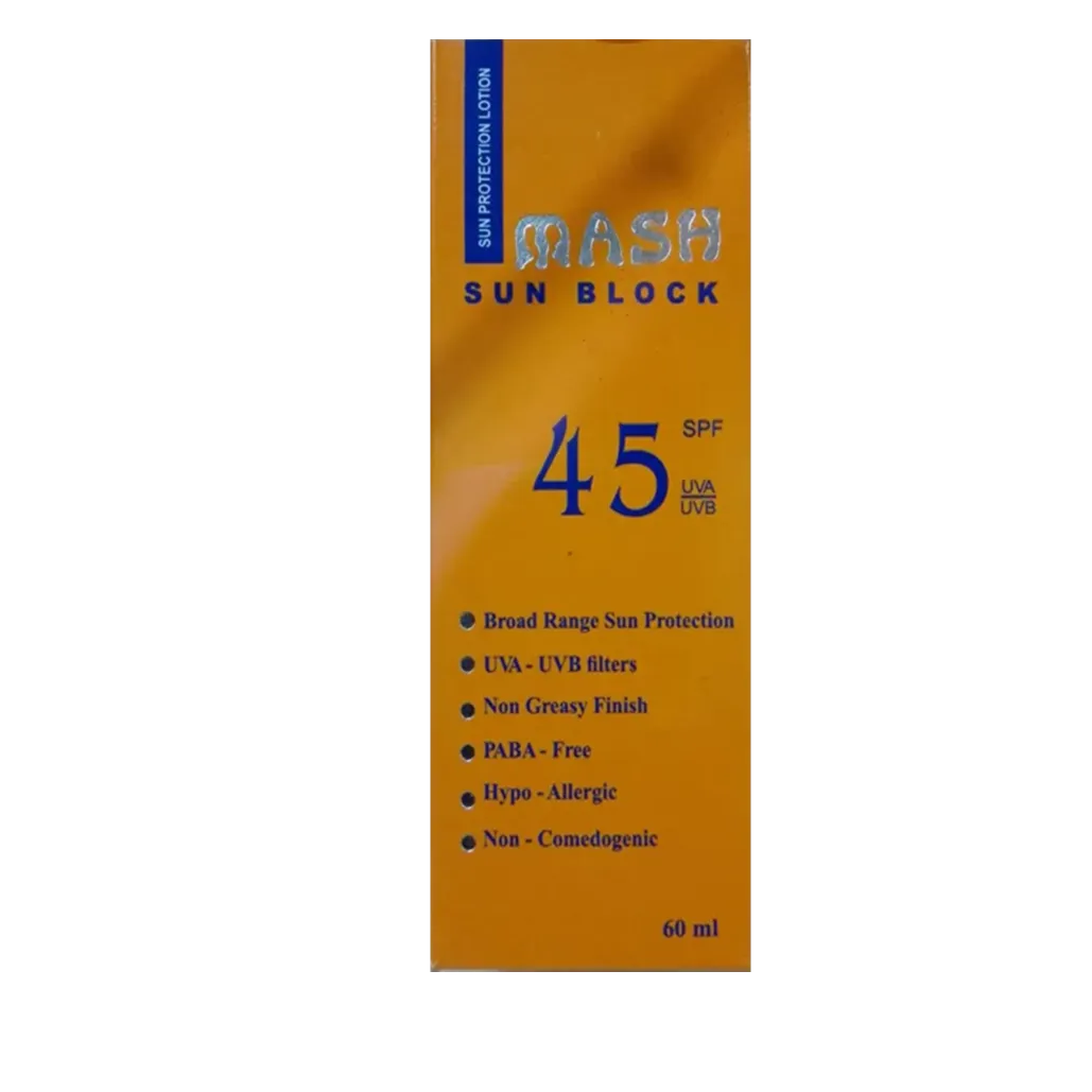 Mash | Sun Protection With SPF 45 | 60ml