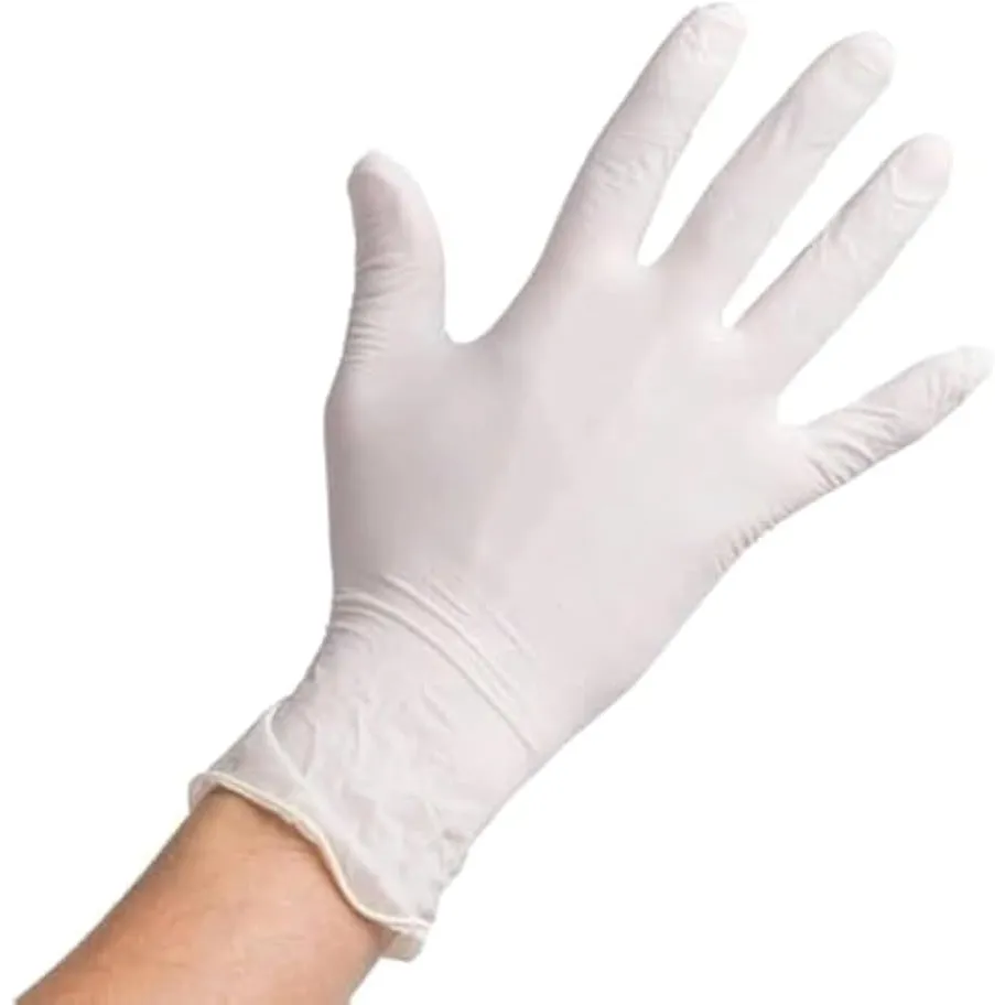 Latex Gloves Medium | 100 Pcs