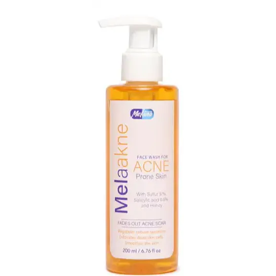 Melano Pharma | Melaakne Face Wash For Acne Prone Skin | 200ml
