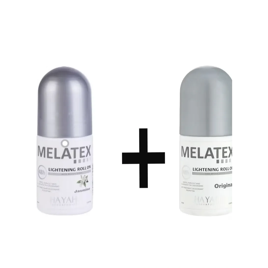1+1 Melatex | Lightening Roll On Jasmine + Original | 40ml