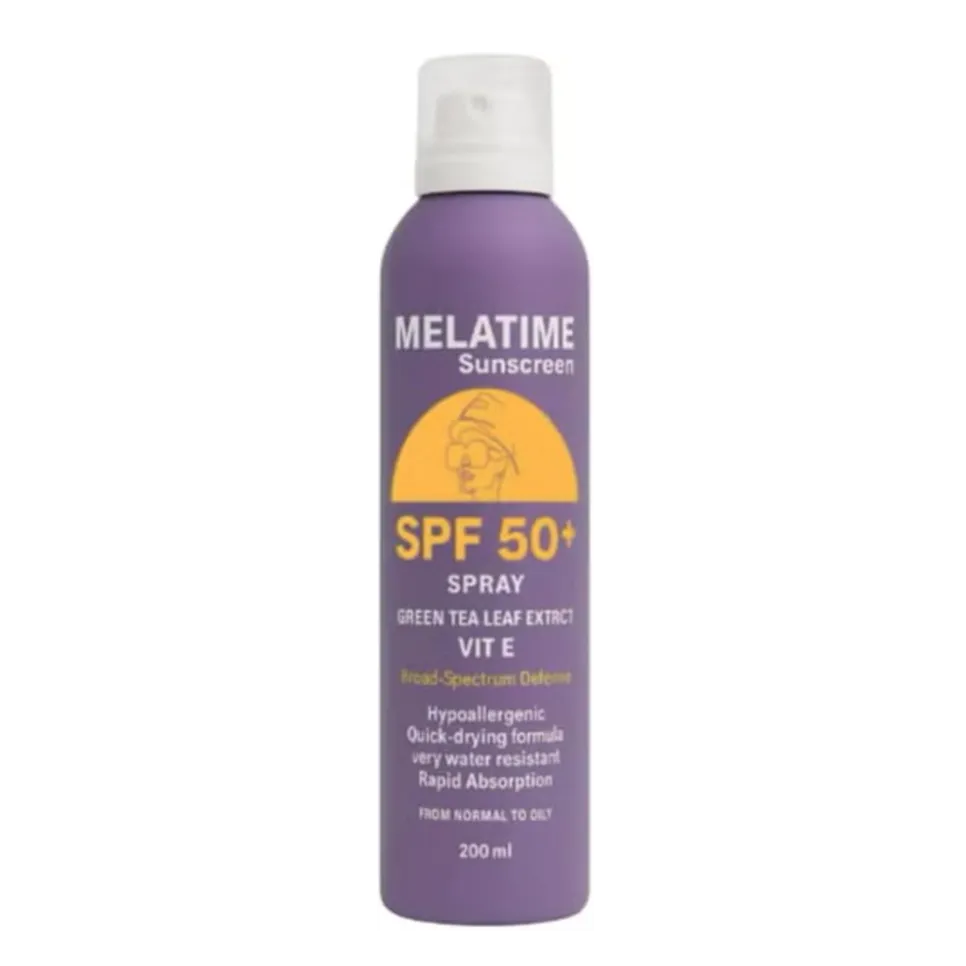 Melatime | Spray sunscreen Spf 50+ | 200ml