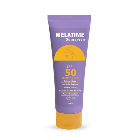 Melatime | Sunscreen Gel Spf50+ | 50gm