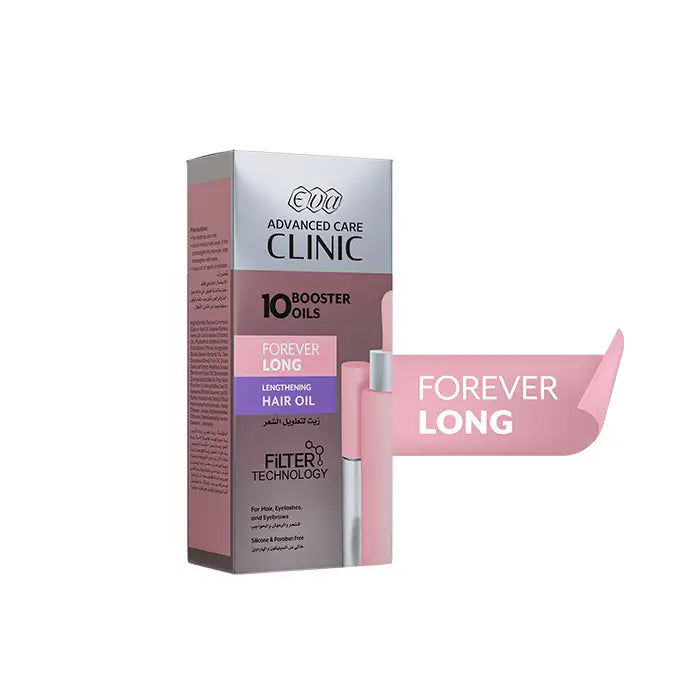 Eva Advanced Care Clinic Forever Long Lengthening Oil For Hair, Eyelashes And Eyebrows 55 Ml
