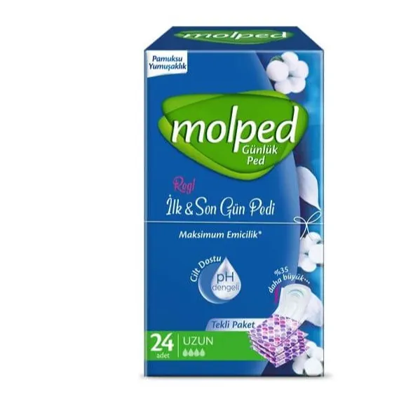 Molped | Pantyliner First & Last Days | 24Pcs