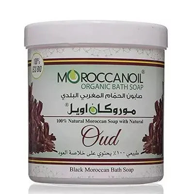 Moroccan Oil | Bath Liquid Soap With Oud (Free Luffah) | 250ml