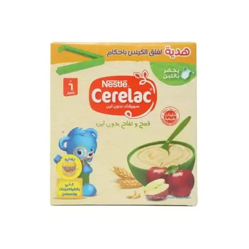 Cerelac | Wheat & Apple Without Milk from 6+months | 125gm