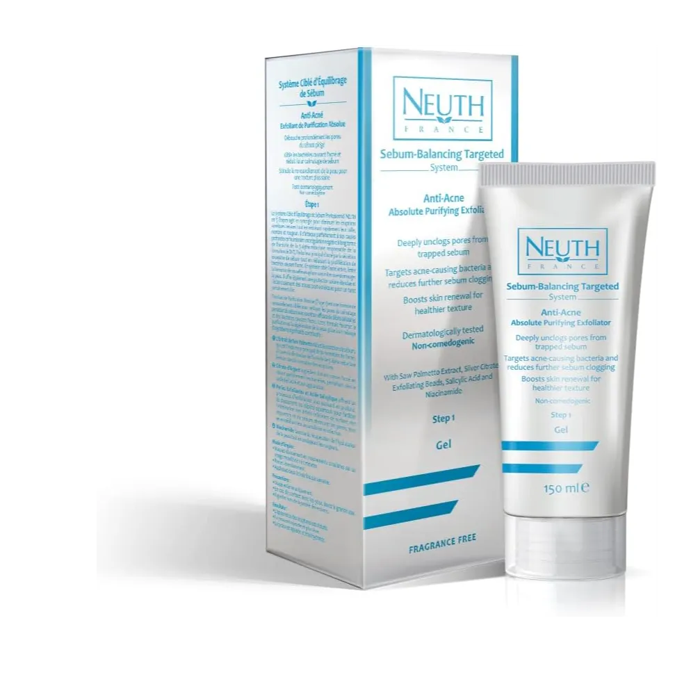Neuth | Anti-Acne Purifying & Exfoliating Face Gel Step 1 | 150ml