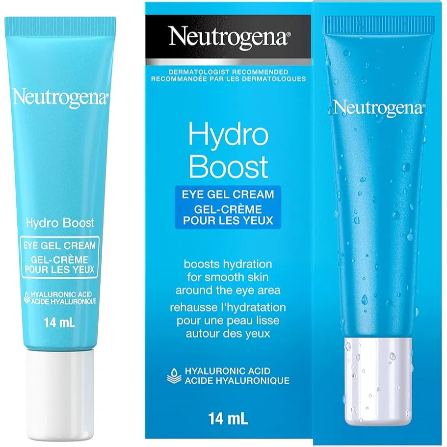 Neutrogena | Hydro Boost Eye Gel Cream with Hyaluronic Acid Under Eye Cream Unscented | 14ml