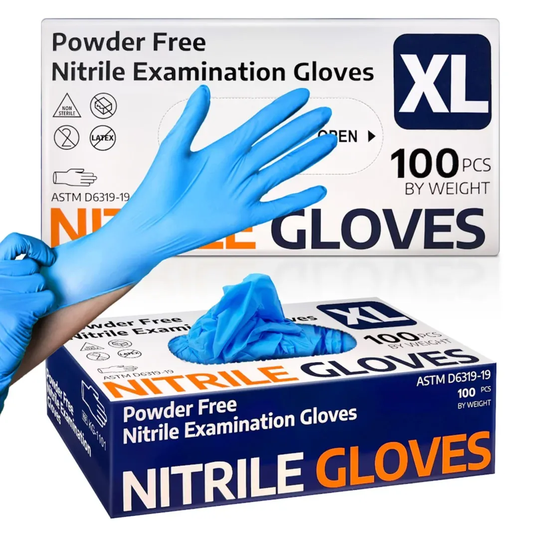 Nitrile Examination Gloves XL | 100 Pcs