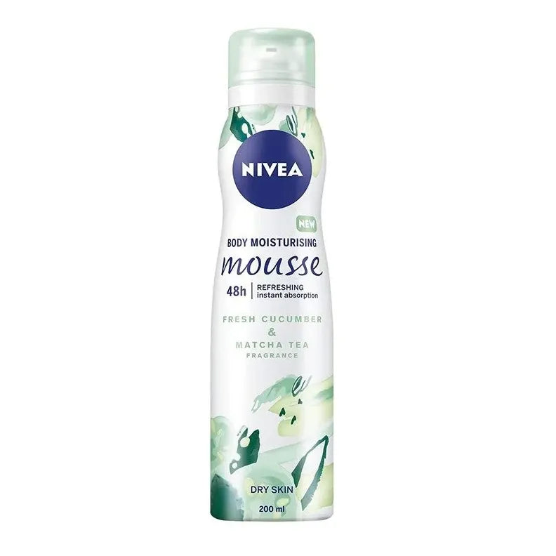 Nivea | Body Lotion Mousse Cucumber Matcha Tea | 200ml