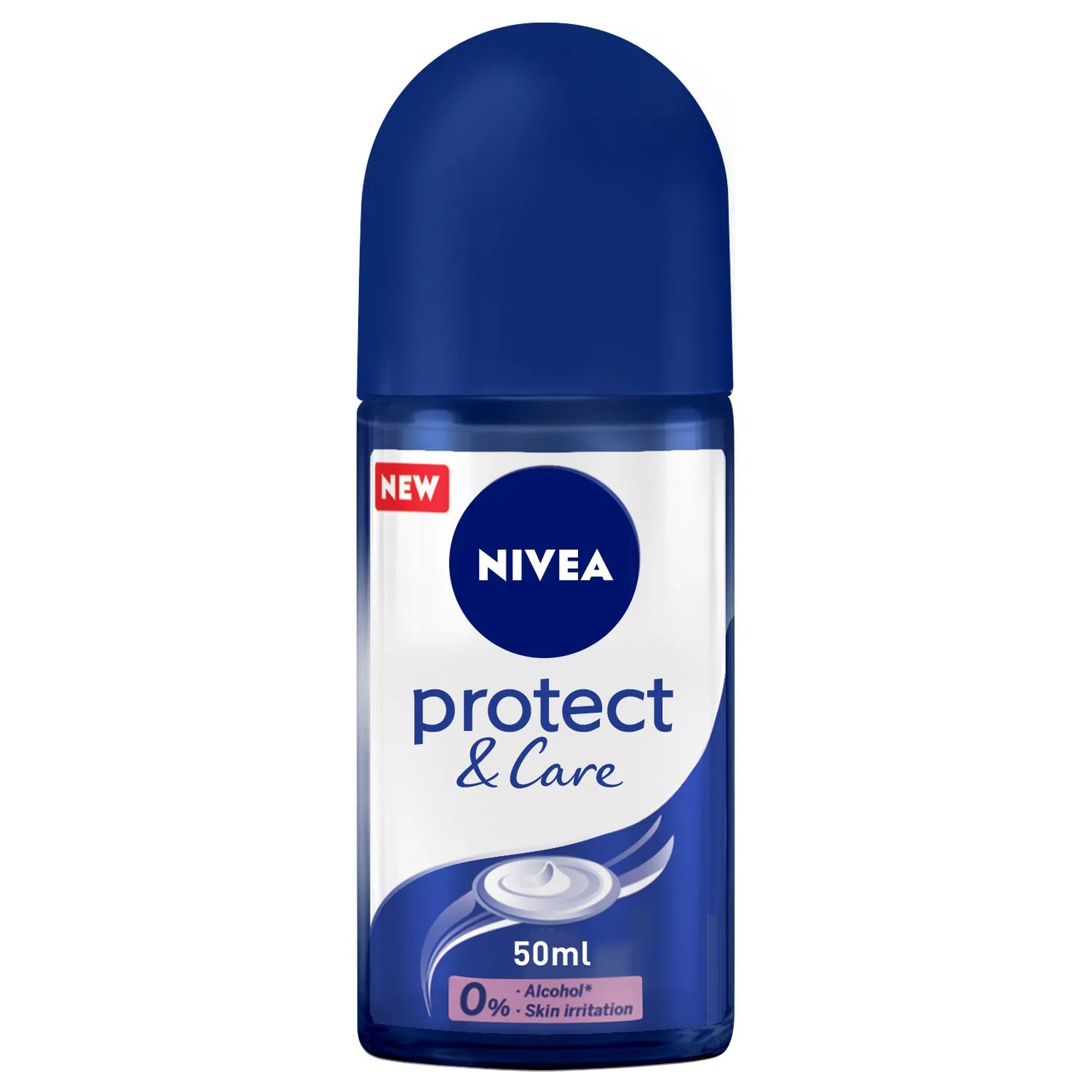 Nivea | Protect & Care, Deodorant Antiperspirant No Ethyl Alcohol Roll On | 50ml