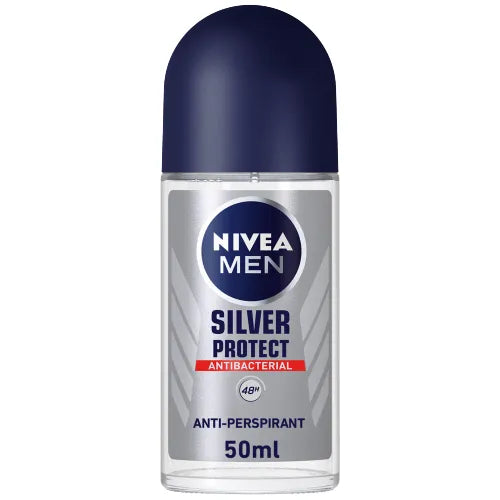 Nivea Men | Silver Protect, Deodorant Antibacterial Protection Roll on | 50ml