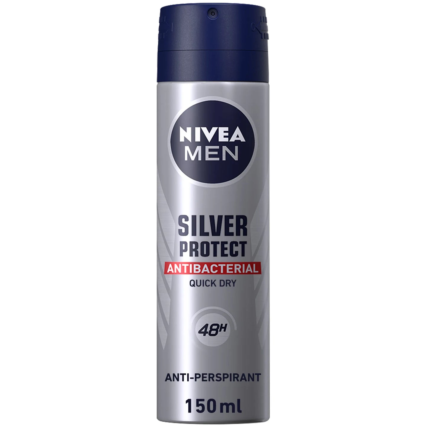 Nivea Men | Silver Protect, Antiperspirant Deodorant Antibacterial Protection Spray | 150ml