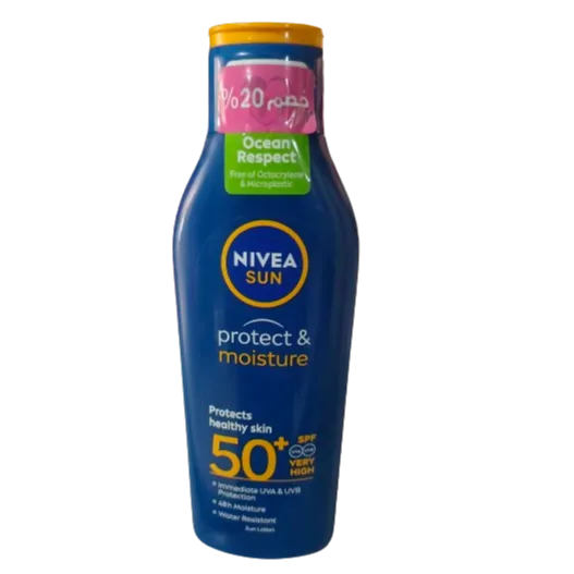 Nivea | Sunscreen Lotion Protect&Moisture Health Skin SPF50+ | 200ml