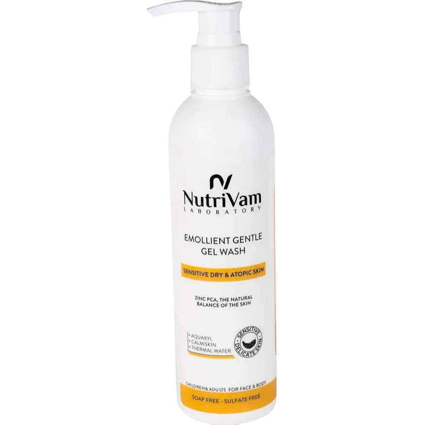 Nutrivam | Emollient Gentle Gel Wash | 300Ml