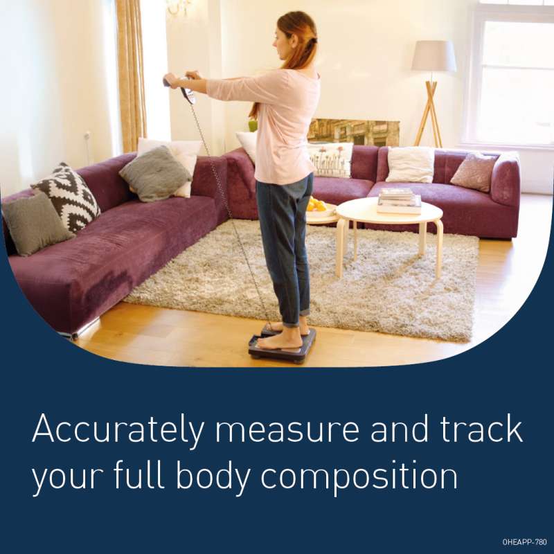 OMRON BF511 full body composition measurement at home