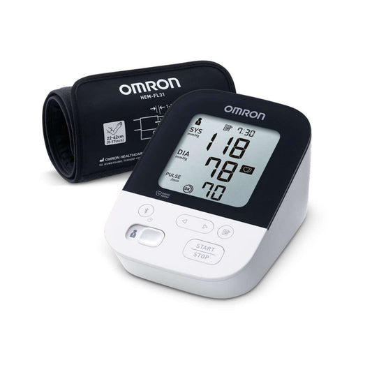 OMRON M4 Intelli IT HEM-7155T-EBK with Intelli Wrap Cuff