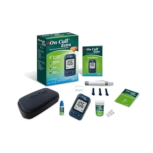 On Call | Extra Black Blood Glucose Monitor Kit | 50% Off