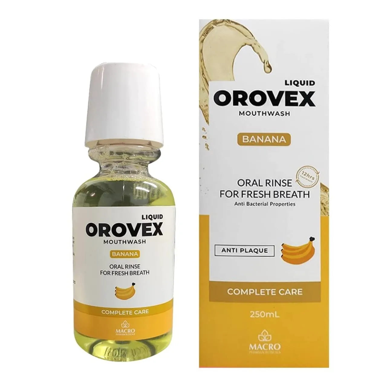 Orovex | Mouth Wash Banana | 250ml