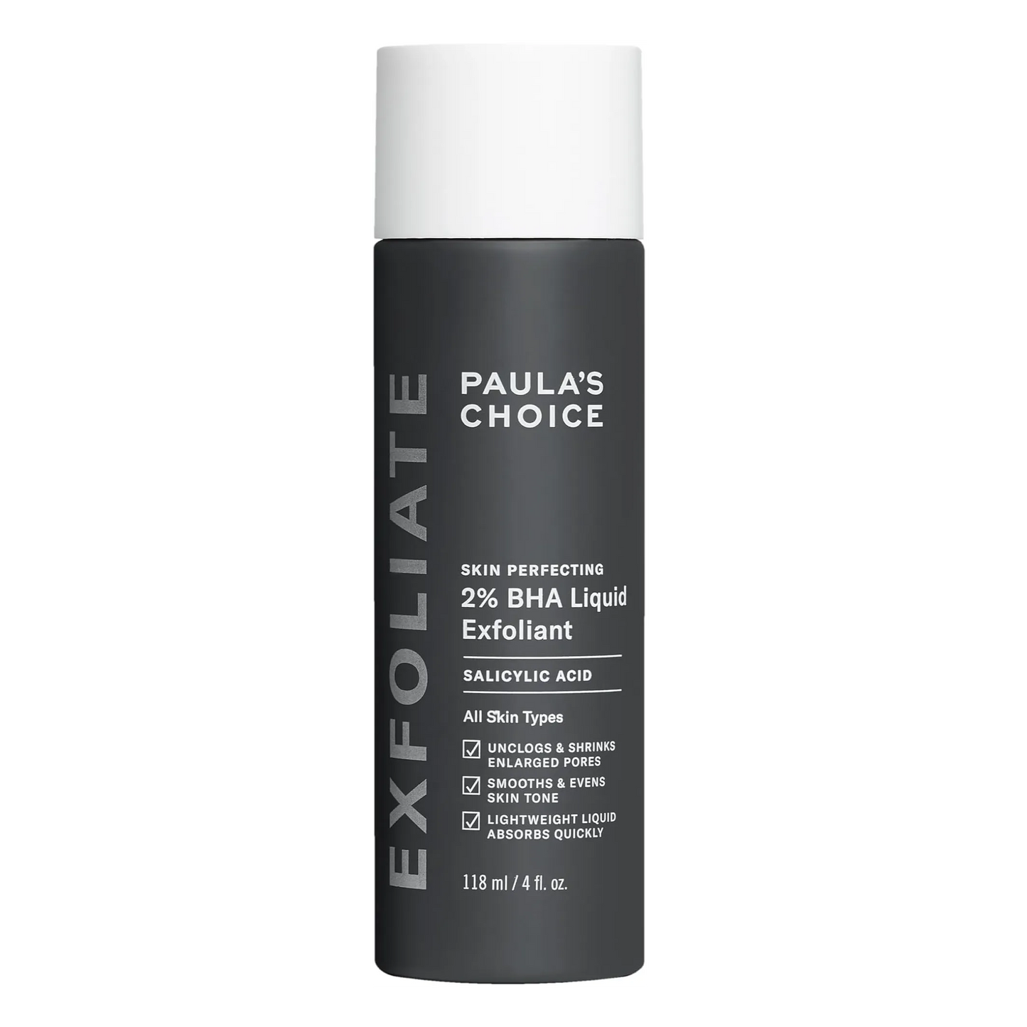 Paula's Choice | skin perfecting 2% bha liquid exfoliant combination to oily & acne prone skin | 118ml